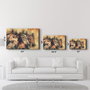 Wallity Pintura Decorativa de Vidrio Templado 46 x 72 cm